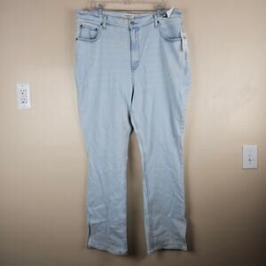 Abercrombie & Fitch Light Blue Straight Leg Jeans